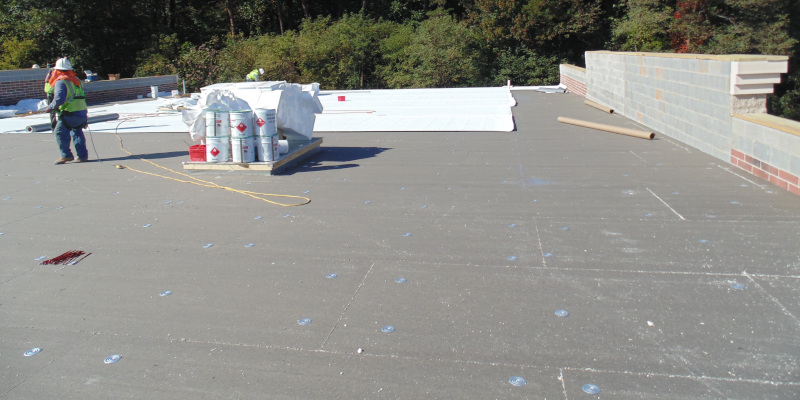 Commercial Roof Damage Inspection